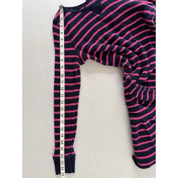 Girls Polo Ralph Lauren Waffle Dress Pink Navy Large 12-14 - Picture 11 of 11